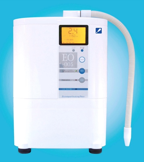 EO-005：「電解酸性機能水」と「電解アルカリ性機能水」生成機械