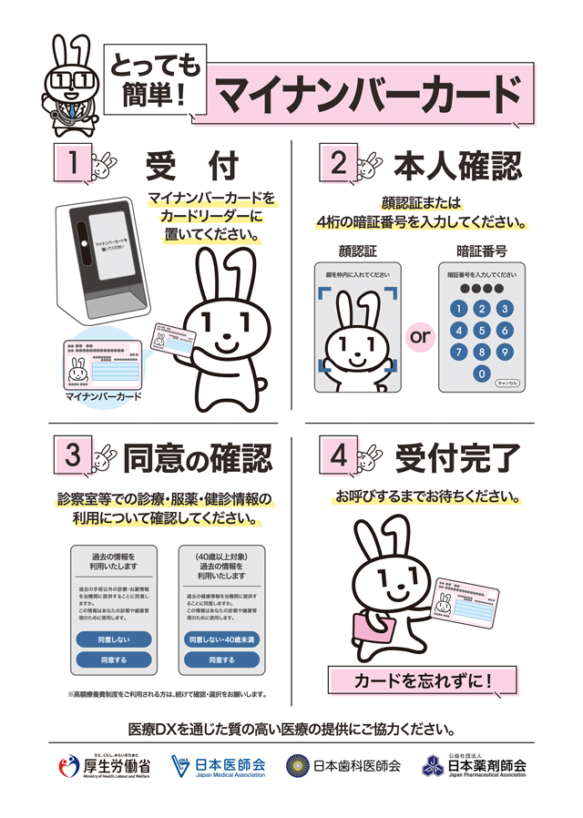 医療DX推進体制整備加算についての掲示